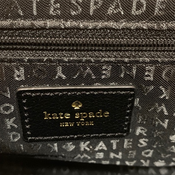 Kate Spade Black Leather Shoulder Bag - Picture 8 of 8